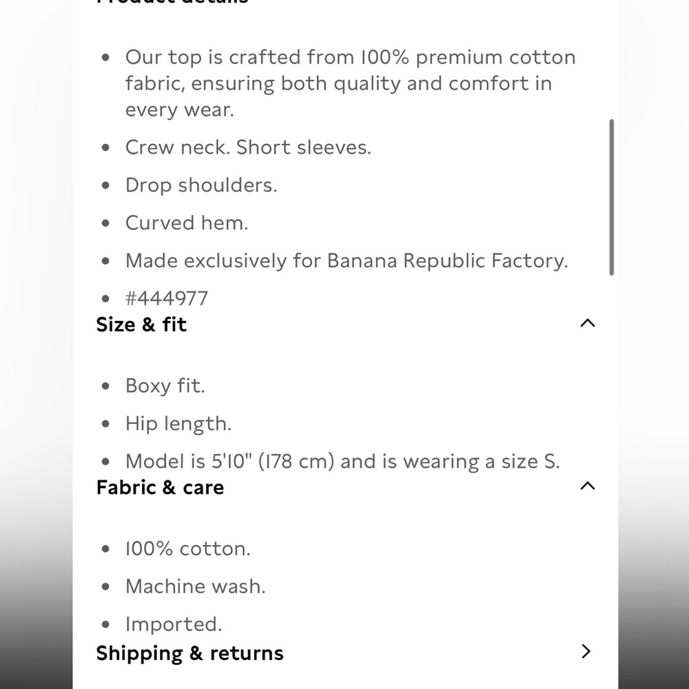 Banana Republic Factory ❗️BUNDLE❗️Premium Cotton Relaxed Top - Picture 2 of 11